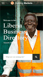 Mobile Screenshot of liberia.buildingmarkets.org